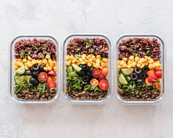 food-related new year's resolutions meal prep